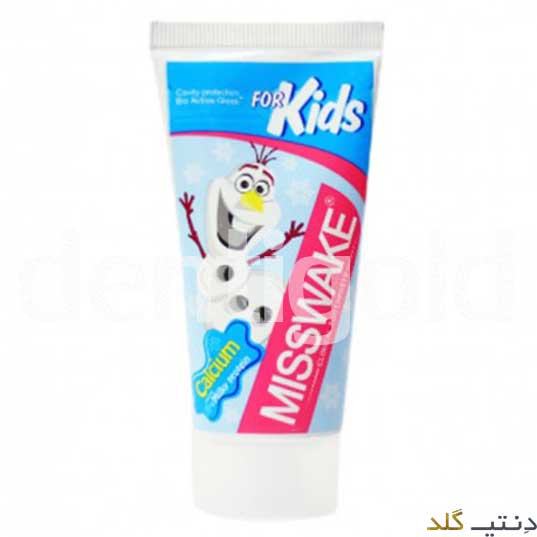 خمیر دندان ژله ای کودک آدم برفی 50 میل - MissWake