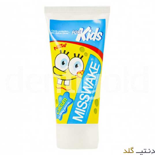 خمیر دندان ژله ای کودک باب اسفنجی 50 میل - MissWake